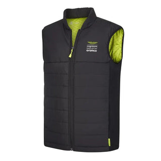 Aston Martin Cognizant F1 Men's Lifestyle Vest- Grey - Rustle Racewears