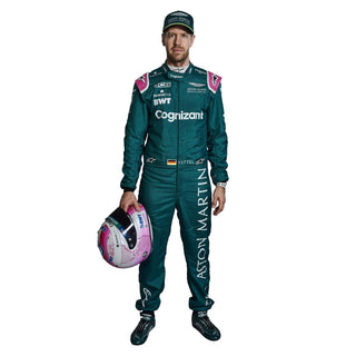 Aston Martin Sebastian Vettel F1 Replica Race Suit 2021 - Rustle Racewears