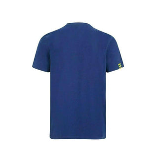 Ayrton Senna Fanwear Logo T-Shirt - Navy/Green/Yellow - Rustle Racewears