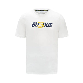 Ayrton Senna Men's "Busque" T-Shirt - Navy/White - Rustle Racewears