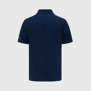 Ayrton Senna Men's Polo Shirt - Blue - Rustle Racewears