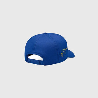 Ayrton Senna Replica Nacional Baseball Hat- Blue With Gift Bag - Rustle Racewears