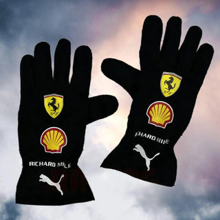 Charles Leclerc 2022 Replica Racing Gloves - Rustle Racewears