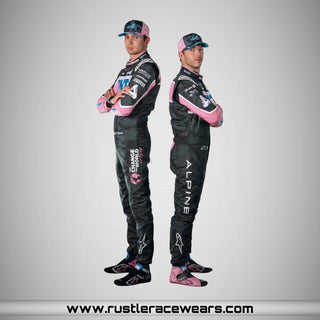 Esteban Ocon 2023 BWT Alpine F1 Team Race Suit - Las Vegas GP - Rustle Racewears