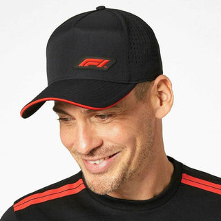 Formula 1 Tech Collection F1 Baseball Hat Black - Rustle Racewears