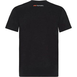 Formula 1 Tech Collection F1 Kids Logo T-Shirt Black/White/Red - Rustle Racewears