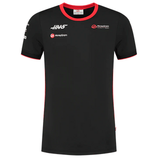 Haas Racing F1 2023 Team Fitted T-Shirt - Black - Rustle Racewears