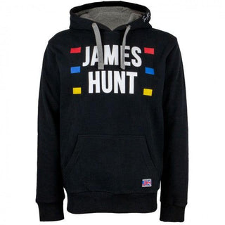 JAMES HUNT HOODIE SILVERSTONE - Rustle Racewears