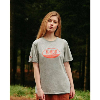 Kimoa Lifestyle Grey Club T-Shirt - Rustle Racewears