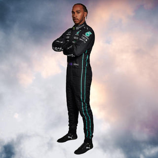 Lewis Hamilton 2022 Replica Mercedes-AMG Petronas F1 Team Race Suit - Rustle Racewears