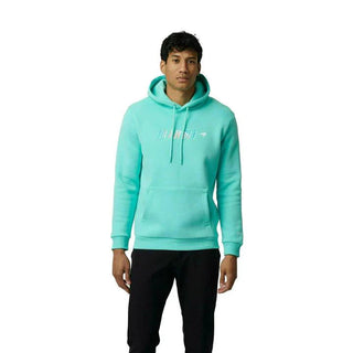 McLaren F1 Men's Miami Palm Graphic Hoodie -Black/Aqua Sky/Crystal Rose - Rustle Racewears