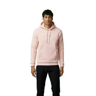 McLaren F1 Men's Miami Palm Graphic Hoodie -Black/Aqua Sky/Crystal Rose - Rustle Racewears