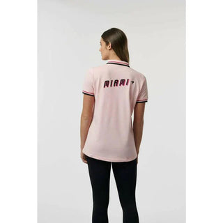 McLaren F1 Women's Miami Graphic Polo Shirt-Crystal Rose - Rustle Racewears