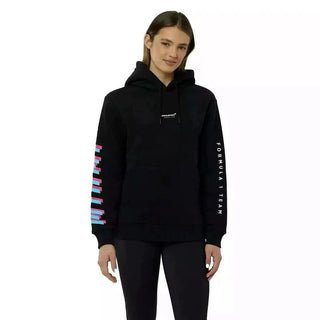 McLaren F1 Women's Miami Neon Logo Hoodie -Black/Vice Blue - Rustle Racewears