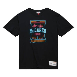 McLaren Racing F1 Special Edition Miami GP Mitchell & Ness Slub T-Shirt - Rustle Racewears