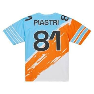 McLaren Racing F1 Special Edition Miami GP Oscar Piastri Mitchell & Ness Paintbrush Jersey - Rustle Racewears