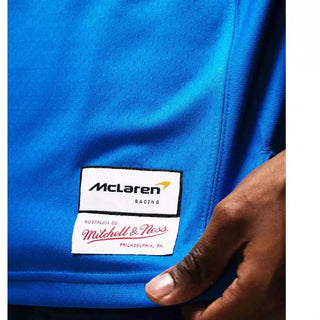 McLaren X Mitchell And Ness F1 USA Austin GP Daniel Ricciardo Football Jersey - Rustle Racewears