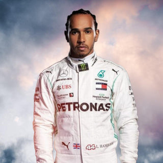 Mercedes Benz AMG Petronas Lewis Hamilton 2019 Race Suit F1 Replica - Rustle Racewears