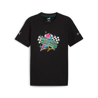 Mercedes Benz F1 Special Edition Las Vegas GP T-Shirt -Black/White - Rustle Racewears