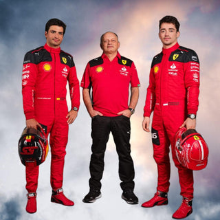 New Charles Leclerc 2023 Race Suit Ferrari F1 - Rustle Racewears