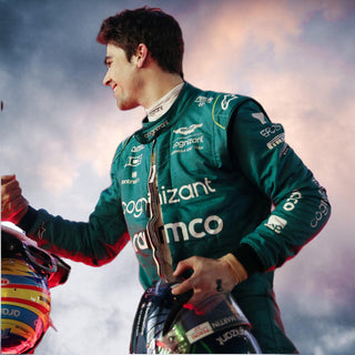 NEW LANCE STROLL 2023 RACE SUIT ASTON MARTIN F1 - Rustle Racewears