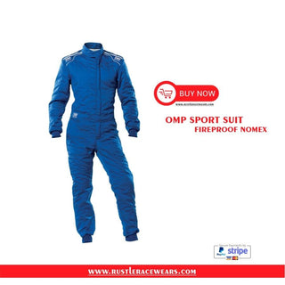 NEW OMP SPORT FIREPROOF RACING SUIT 2020 - Rustle Racewears