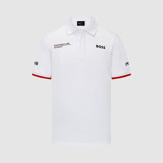 Porsche Motorsport Team Polo White - Rustle Racewears