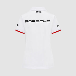 Porsche Motorsport Women's Team Polo White - Rustle Racewears