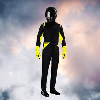 Racing Suit Sparco Sprint R566 Black/Yellow - Rustle Racewears