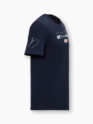 Scuderia AlphaTauri F1 Men's Yuki Tsunoda Driver T-Shirt - Navy - Rustle Racewears