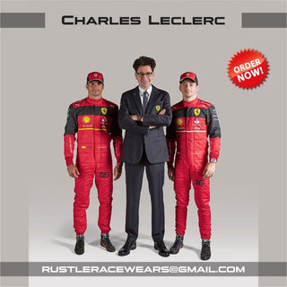 Scuderia Ferrari 2022 Carlos Sainz New Race Suit - Rustle Racewears