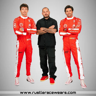 Scuderia Ferrari Race Suit Carlos Sainz Jr. - 2023 Las Vegas GP Special Edition - Rustle Racewears