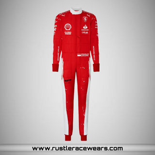 Scuderia Ferrari Race Suit Charles Leclerc & Carlos Sainz Jr. - 2023 Las Vegas GP Special Edition - Rustle Racewears