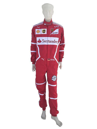 Sebastian Vettel 2017 F1 Replica Racing Suit - Rustle Racewears