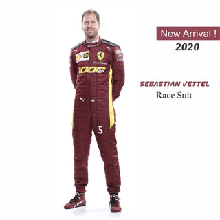 Sebastian Vettel Racing Suit 2020 Replica Scuderia Ferrari GP1000 - Rustle Racewears