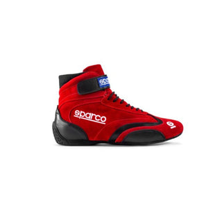 Sparco Top Race Boots Red - Rustle Racewears