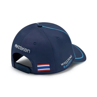 Williams Racing Alex Albon Driver Cap Navy - Rustle Racewears