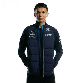 Williams Racing F1 2022 Men's Team Thermal Jacket-Blue - Rustle Racewears