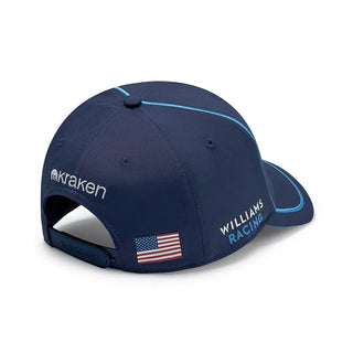 Williams Racing Kids Logan Sargeant Driver Cap Navy - Rustle Racewears