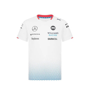 Williams Racing Kids Team Jersey White - Rustle Racewears