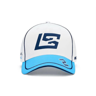 Williams Racing Logan Sargeant Driver Cap White - Rustle Racewears