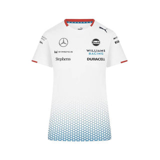 Williams Racing Womens Team Jersey White - Rustle Racewears